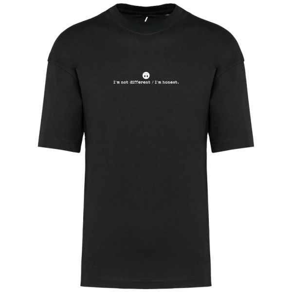 I’m not different / I’m honest.